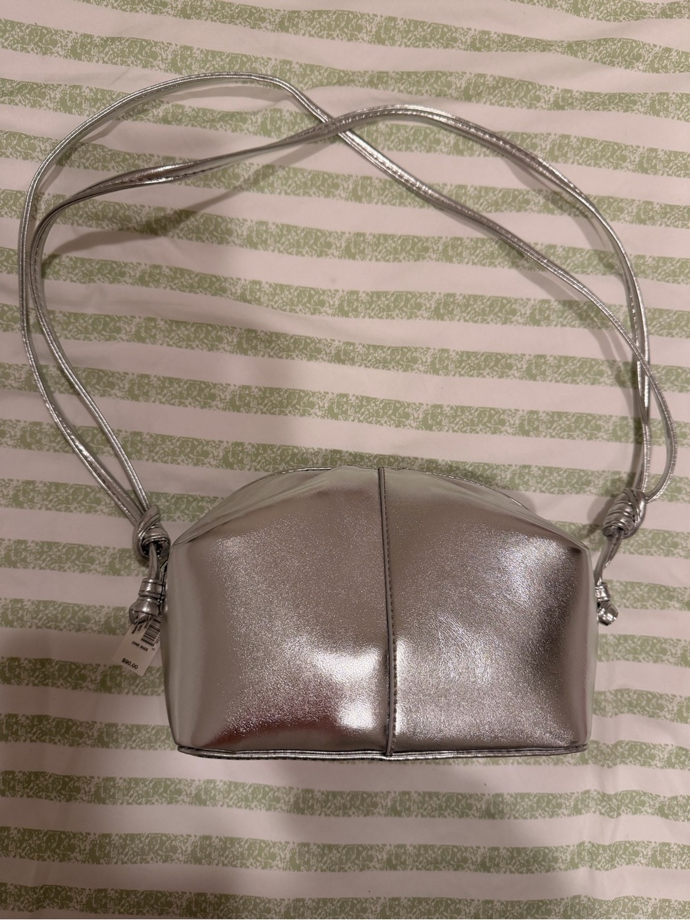 Banana Republic Silver Metallic Crossbody